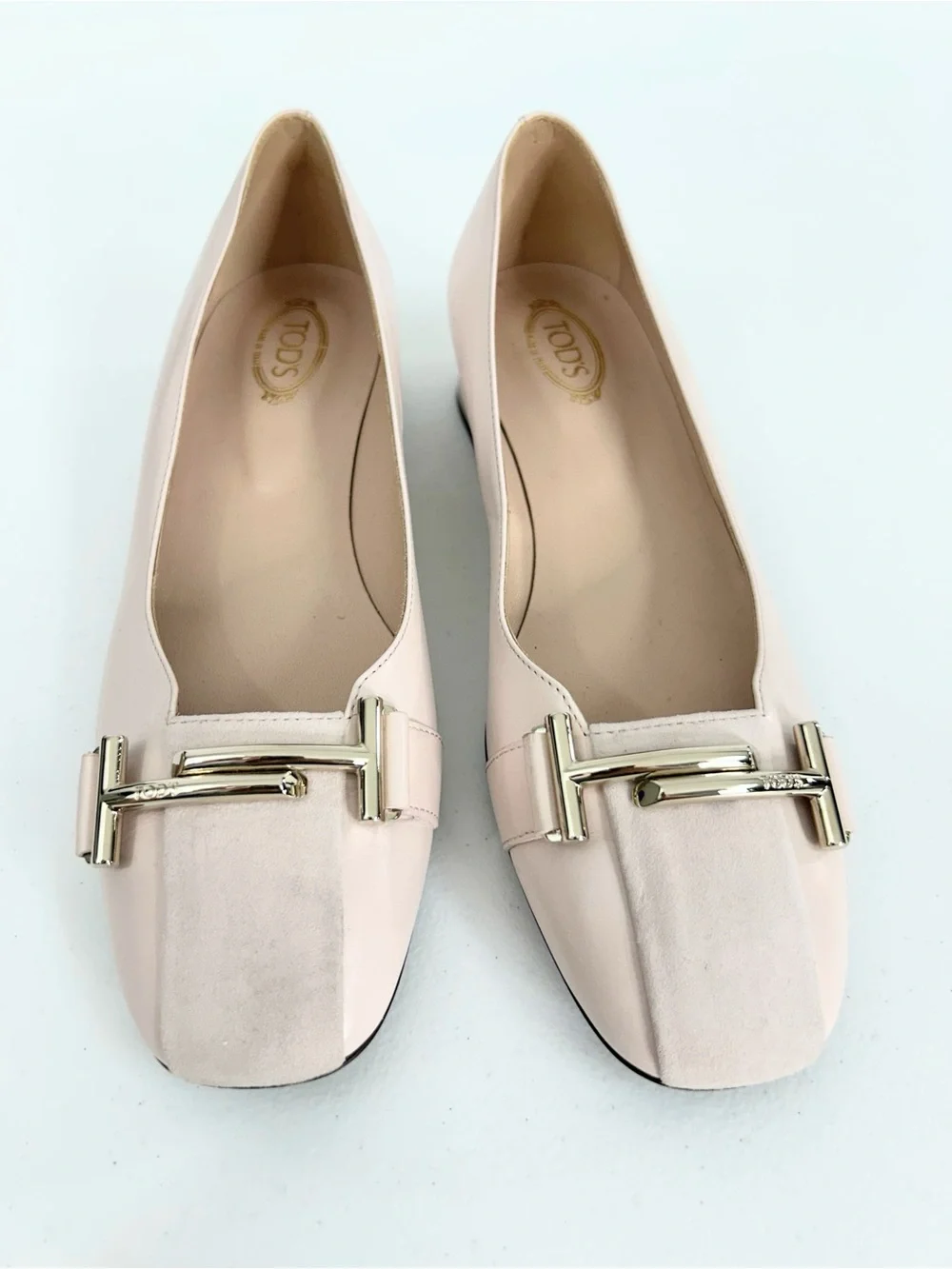 Tod’s Pink Double T Flats Size 36.5A or US 6.5 Narrow
